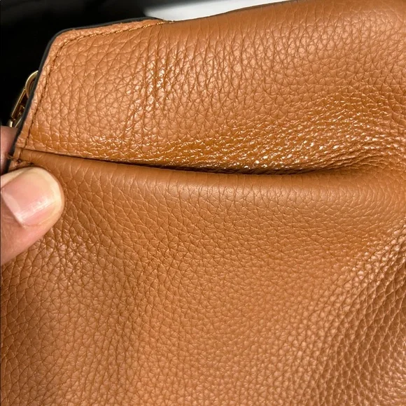 Strathberry Osette Crossbody Bag Grain Tan Pristine Minimalist - Picture 8 of 14